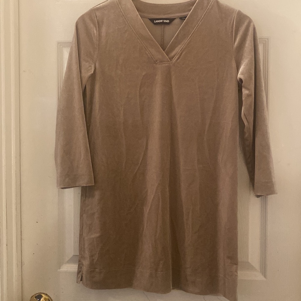 Lands End Champagne Valour Tunic